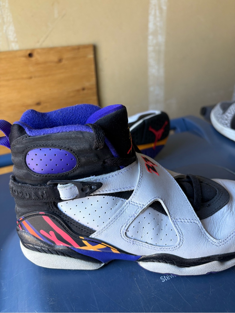 Jordan 8 3 Peat - Boys Size 5